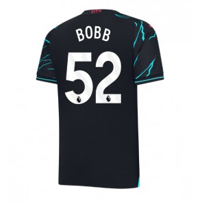 Manchester City Oscar Bobb #52 Tredje Tröja 2023-24 Kortärmad